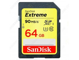 SDSDXVE - Sandisk Extreme SDXC UHS-I 90MB/s 64GB 